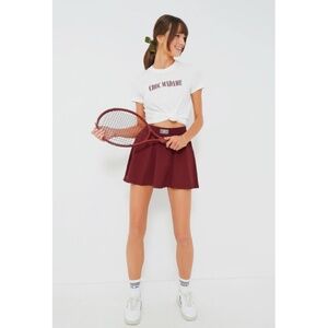 NWT Lacoste x BANDIER Performance Skort